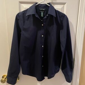 Ralph Lauren Women’s Dark Blue Dress Shirt